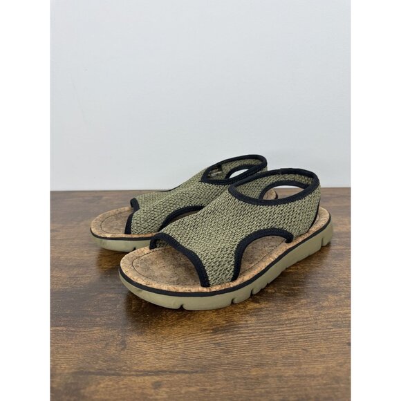 Camper Shoes - Camper Orunga Green Mesh Sandals - Size 7